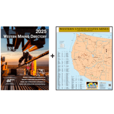 PACKAGE SPECIAL: WESTERN DIRECTORY AND WESTERN MINES MAP
